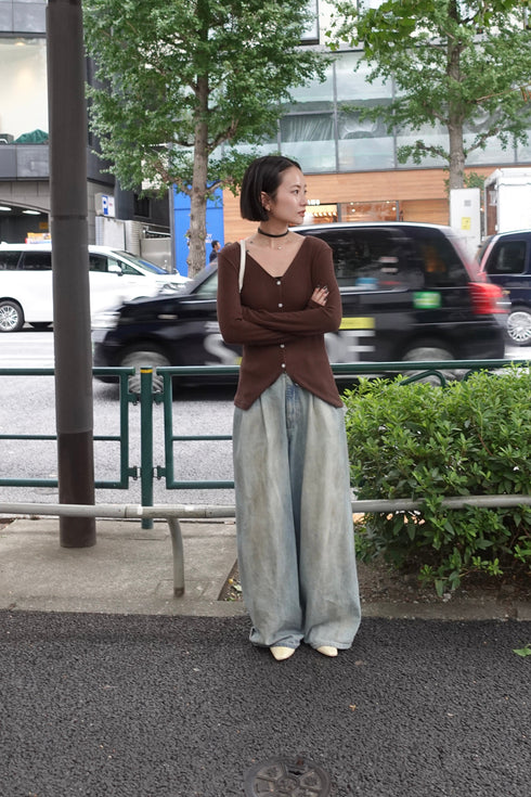 ニットフィットカーデ